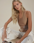 Nacida halter top Sol Tan