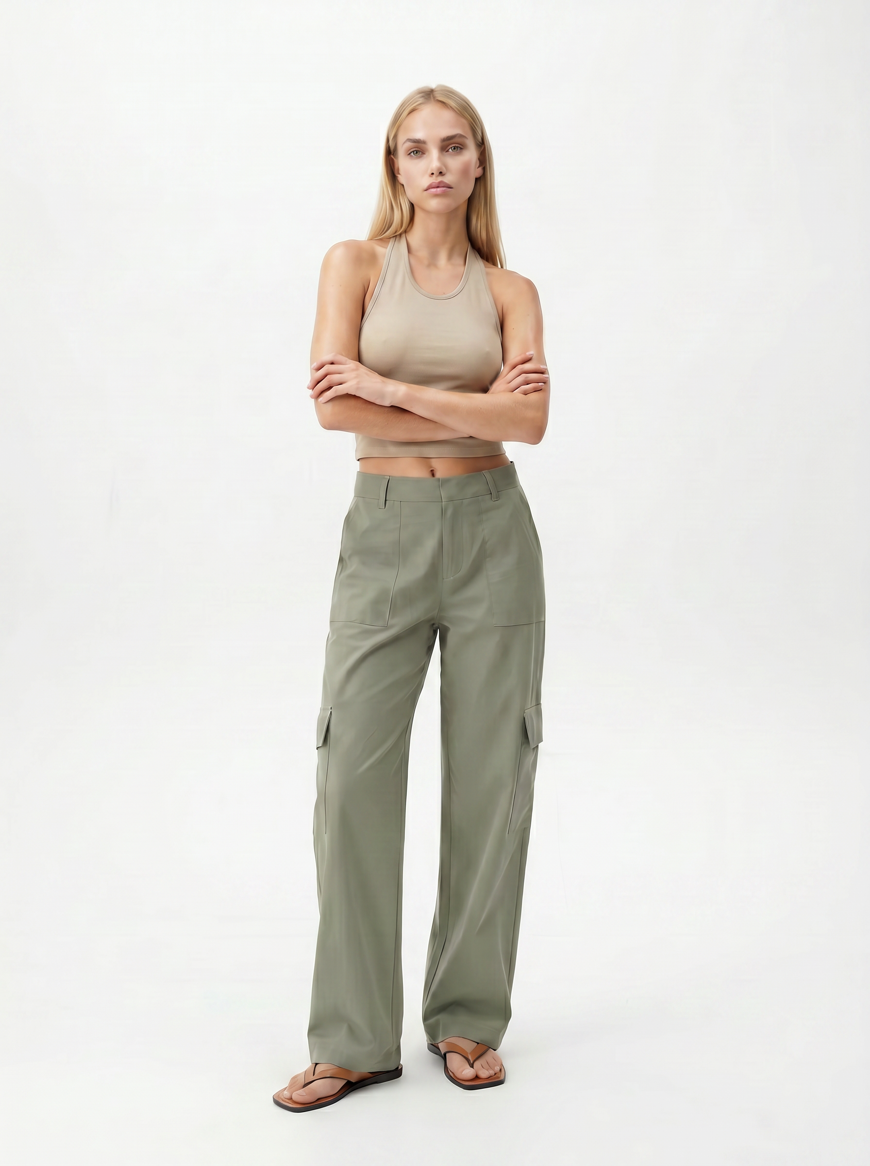 Celine Cargo Pants Matcha – Juan & Me Boutique