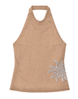 Nacida halter top Sol Tan