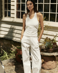 Nacida Halter Top White
