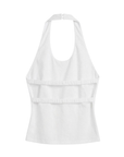 Nacida Halter Top White