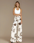 Nacida pants Juanita print cream