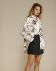 Nacida shirt Juanita print cream