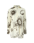 Nacida shirt Juanita print cream