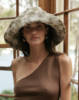 Nueva Vida bucket hat brown Australian boutique resort accessories designer hat