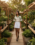 Tierra Tee Vintage Matcha Green