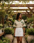 Tierra Tee Vintage Matcha Green