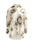 Nacida shirt Juanita print cream