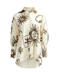 Nacida shirt Juanita print cream