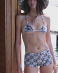 Senora Swim Short Iconic yardage print