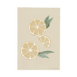 a la two lemons A3 poster