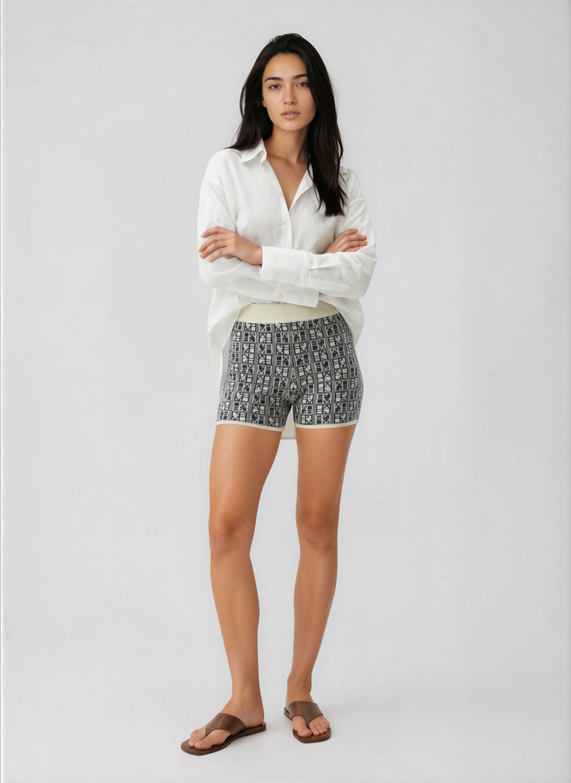 Iconic Yardage Shorts Ocean Navy