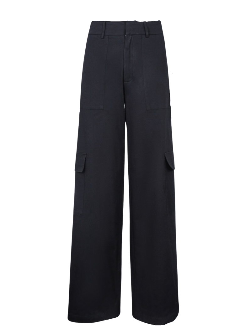 Celine Cargo Pants Black