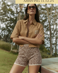 Iconic Yardage Shorts Cacao