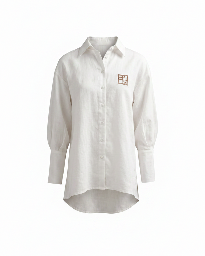 Nacida shirt white Iconic logo