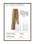 Nacida Edit  - Pantalón Set - Juanita Blanca