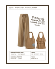 Nacida Edit  - Pantalón Set - Tan