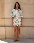 Nacida Top Juanita Print Cream