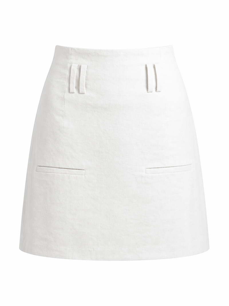 Nacida Skirt White
