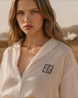 Nacida shirt white Iconic logo