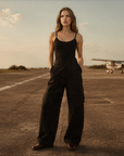 Celine Cargo Pants Black