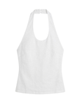 Nacida Halter Top White