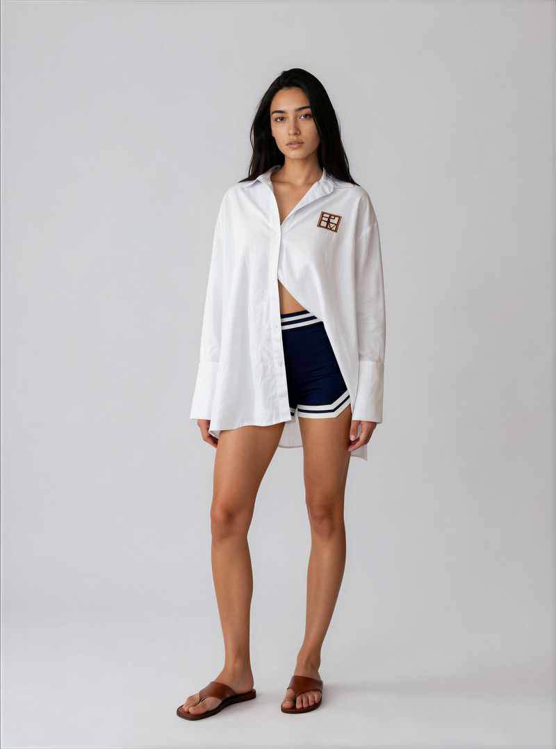 Nacida shirt white Iconic logo
