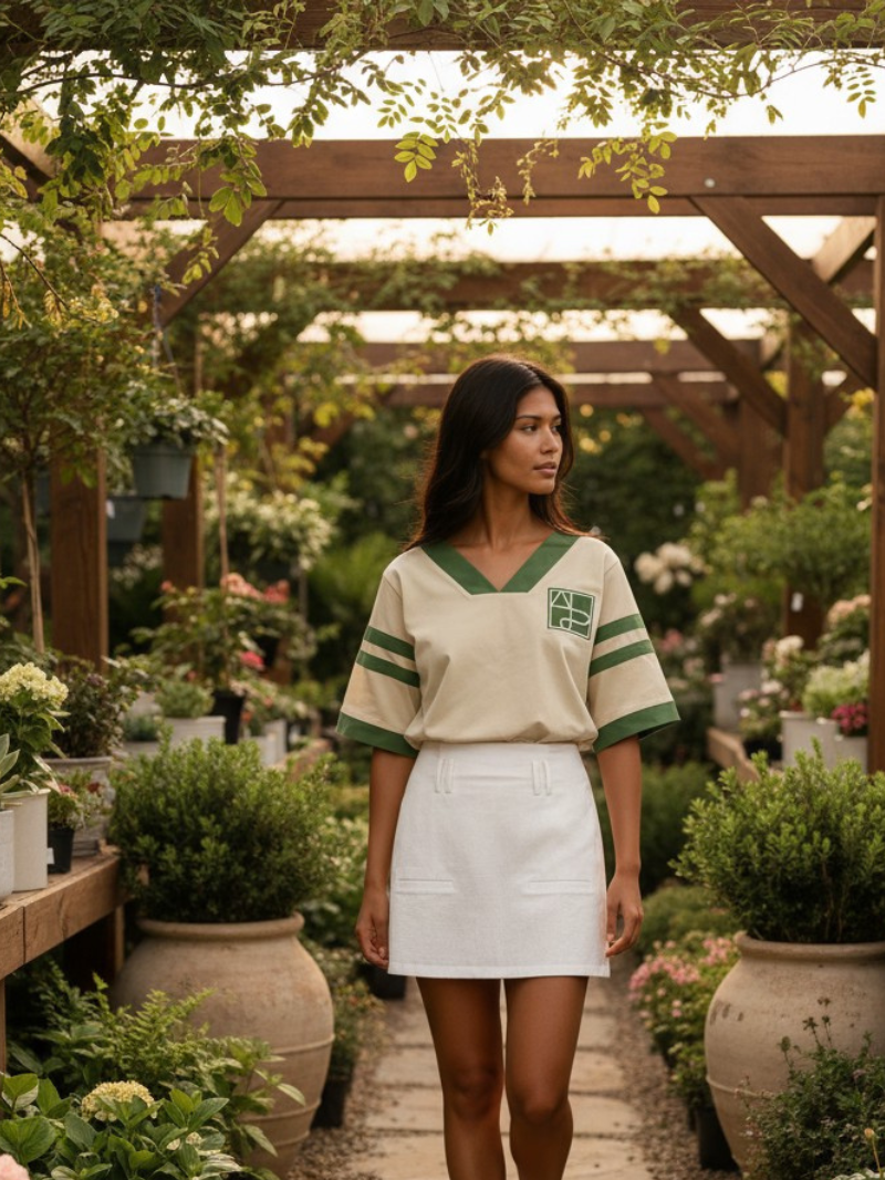 Tierra Tee Vintage Matcha Green