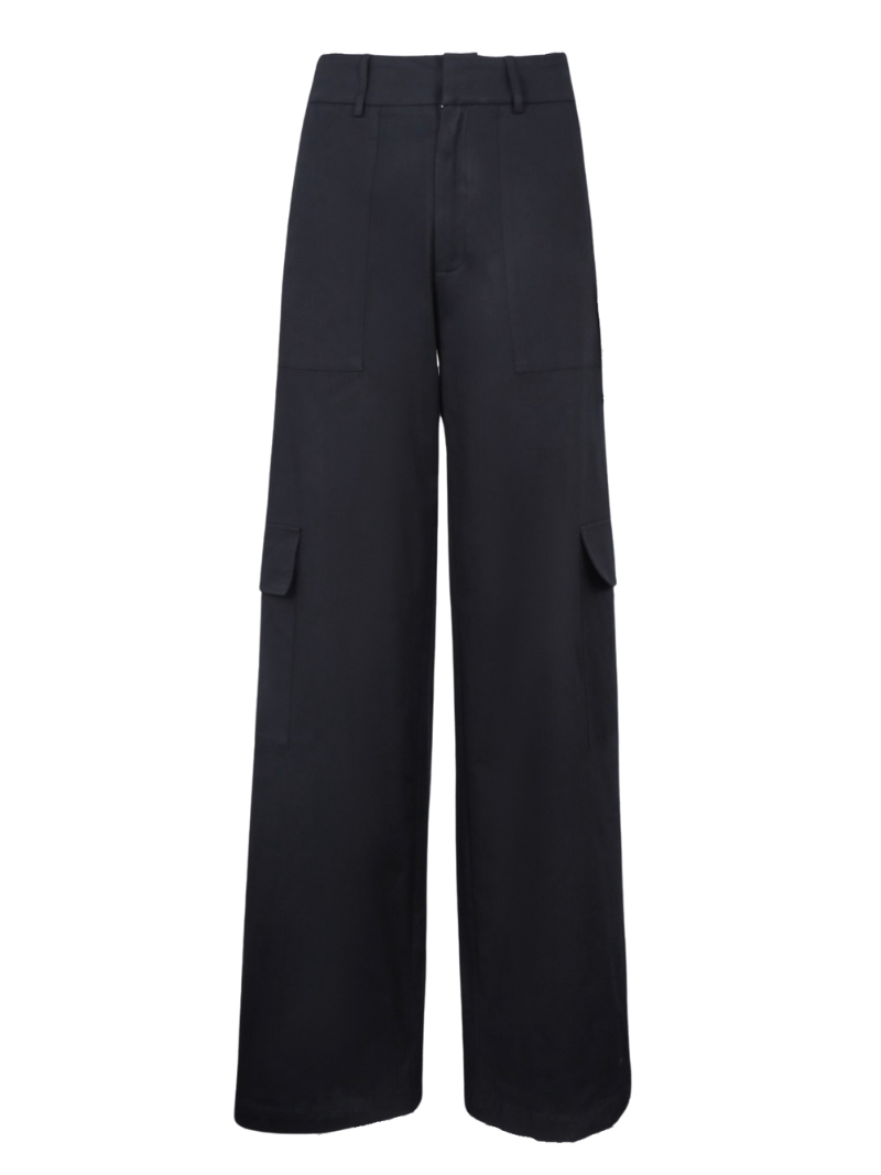 celine-black-cargo-pants-front-view-australian-boutique-resort-wear-juan-and-me