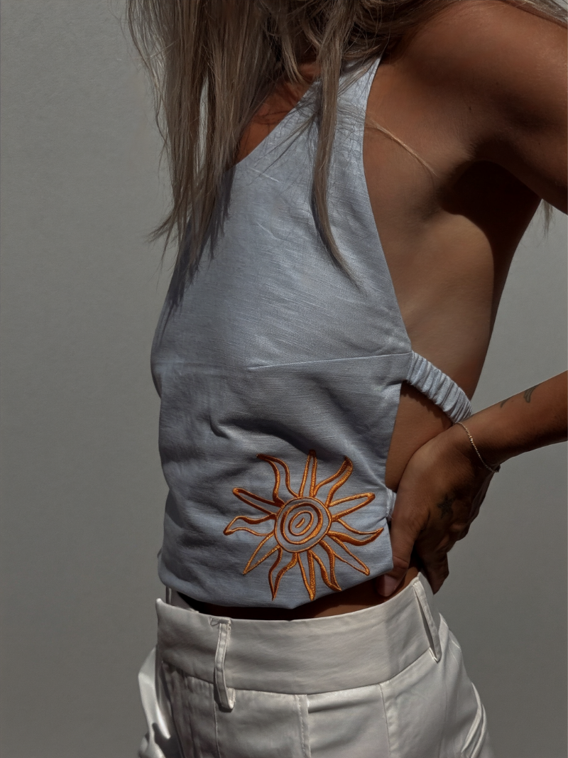 Nacida halter top Sol