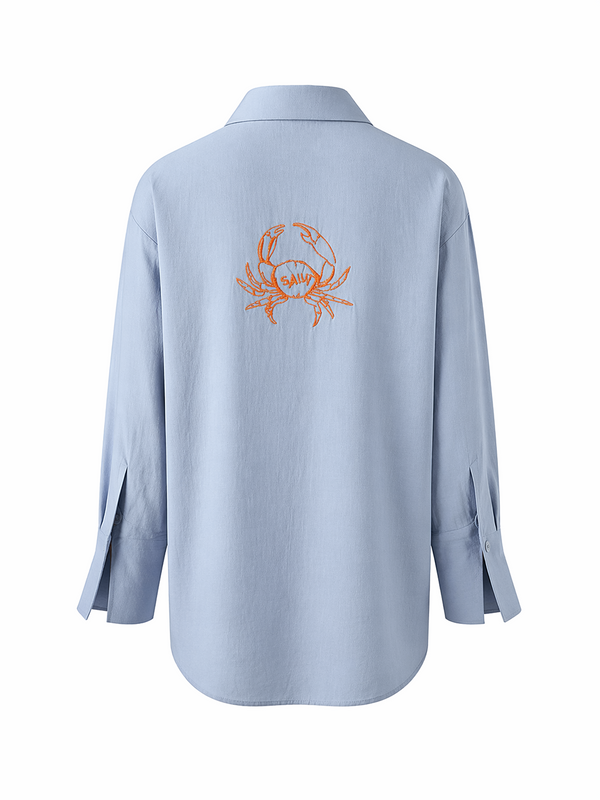 Nacida Shirt Crab Blue