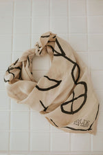 orion linen small scarf