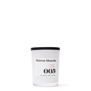 maison blanche vanilla and cacao candle small
