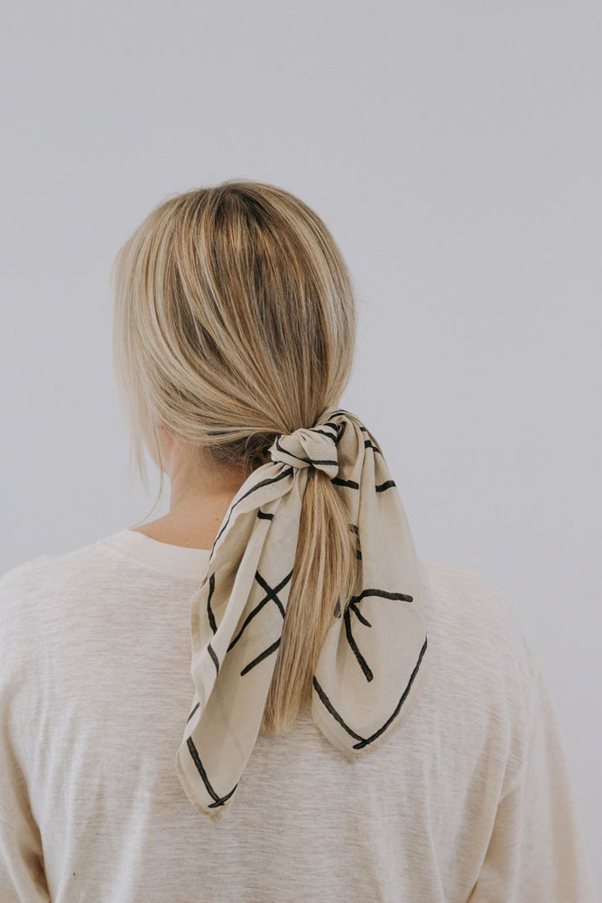 orion linen small scarf