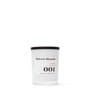 maison blanche cotton and chamomile candle small