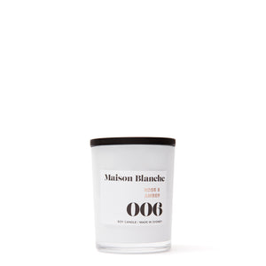 maison blanche rose and amber candle small